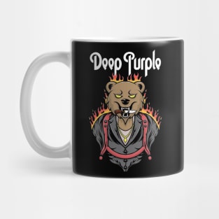 Deep purple vintage Mug